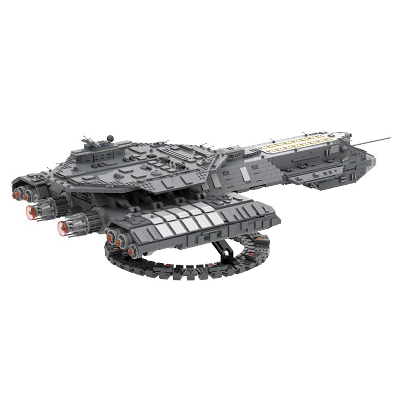 磚友moc-35381 星際之門代達羅斯級戰艦中國國產星.